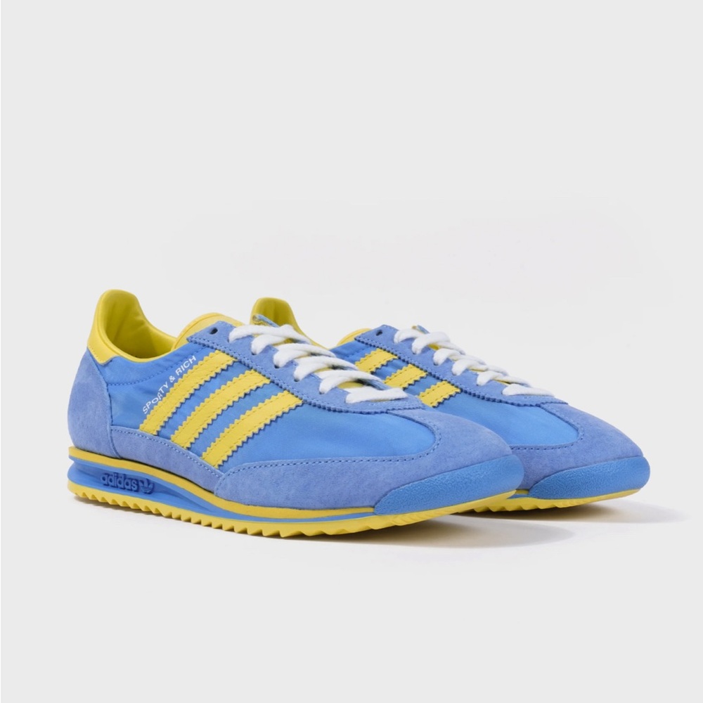 SPORTY & RICH X ADIDAS ORIGINALS
SL72 - Blue/Yellow NIB Sold Out!